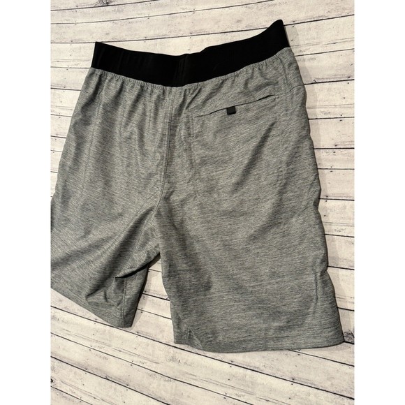 PRANA Mens Mojo Shorts Size L Gray Exercise Workout Lightweight Gym Yoga Stretch - Picture 11 of 16